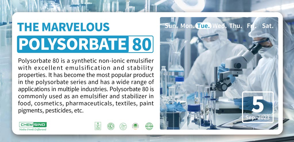 Polysorbate 80 Applications, Polysorbate 80 Uses