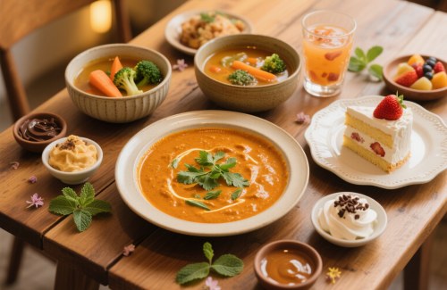 Cream in food