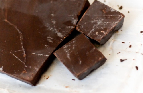 Fat bloom in chocolate
