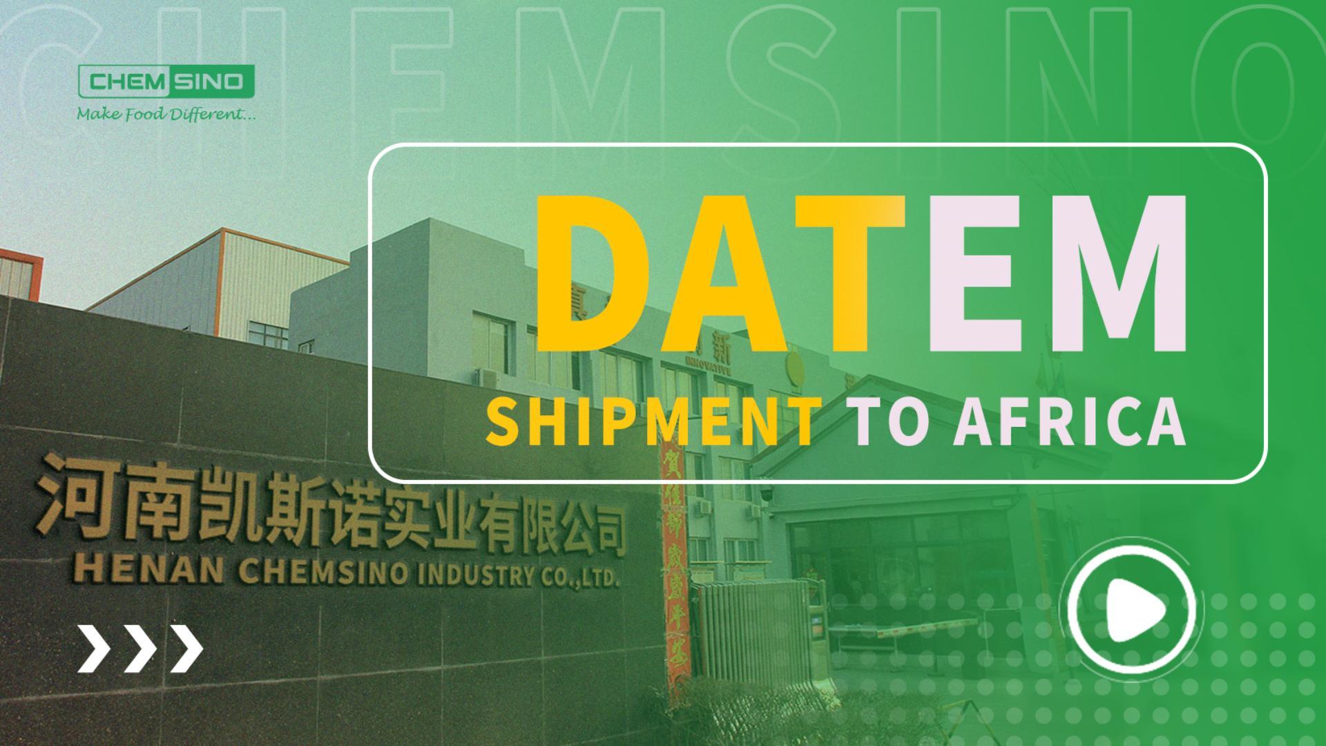 DATEM shipment to Africa