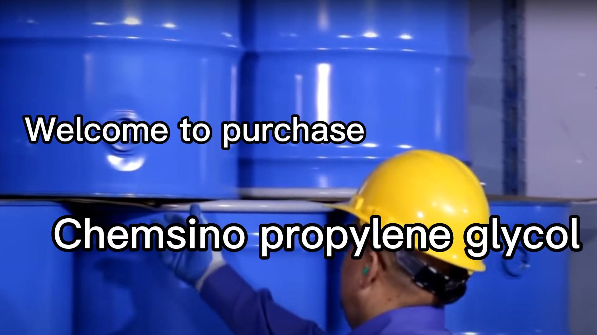 Three types of Propylene Glycol