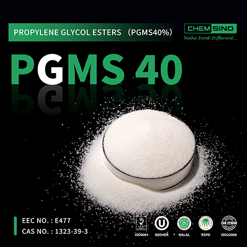 Propylene Glycol Esters PGMS 40% e477 Emulsifier