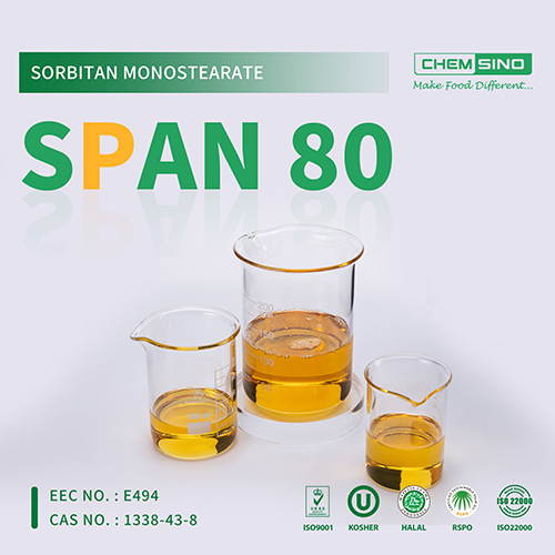 Sorbitan Monooleate Span 80 Food Grade Emulsifier