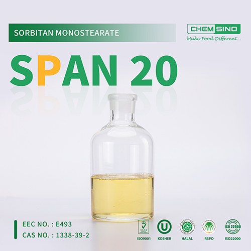 Sorbitan Monolaurate Span 20 Emulsifier Uses