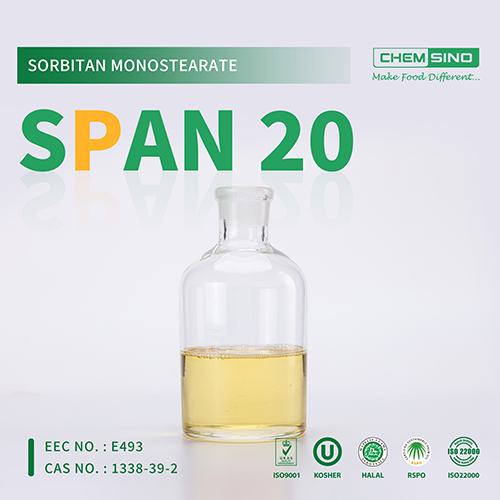 Sorbitan monolaurate S20 manufacturer span 20 1338-39-2