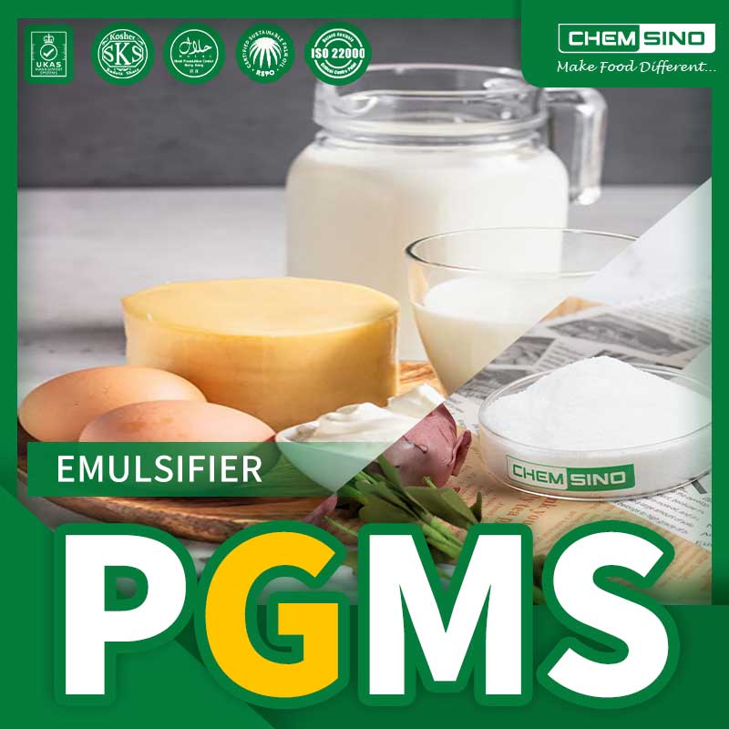 High-Quality PGMS 80% E477 for Dough Improvement